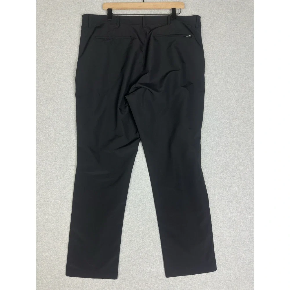Banana Republic Performance Pants Mens Size 40 Black Tech Travel Golf Commute‎